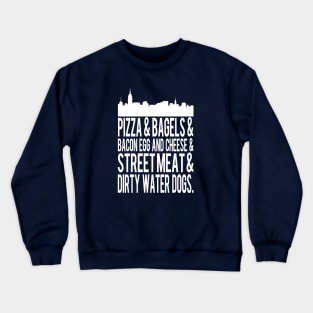 New York Food Crewneck Sweatshirt